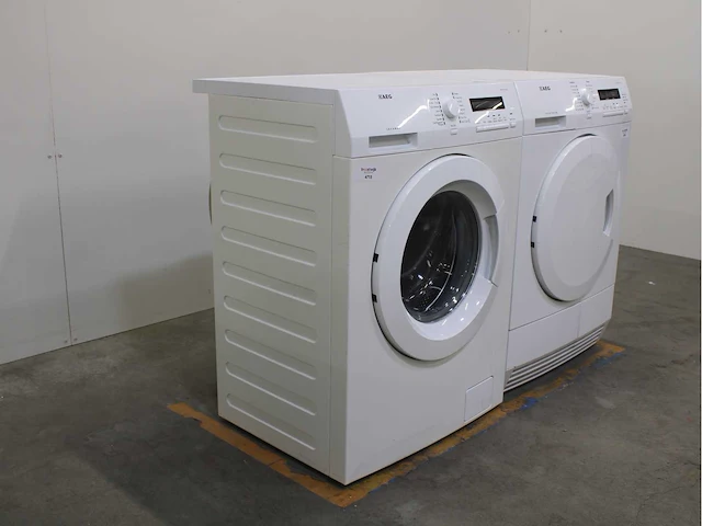 Aeg lavamat protex wasmachine & aeg lavatherm protex wasdroger - afbeelding 4 van  8