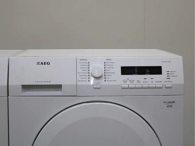 Aeg lavamat protex wasmachine & aeg lavatherm protex wasdroger - afbeelding 6 van  8