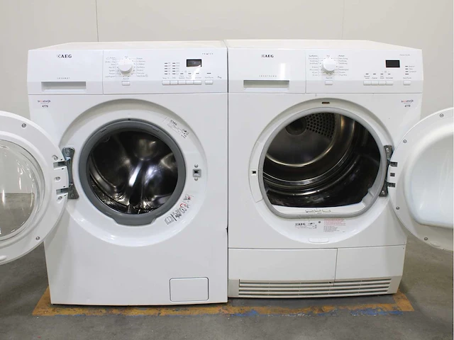 Aeg lavamat protex wasmachine & aeg lavatherm protex wasdroger - afbeelding 2 van  8