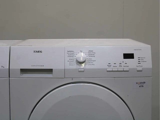 Aeg lavamat protex wasmachine & aeg lavatherm protex wasdroger - afbeelding 6 van  8
