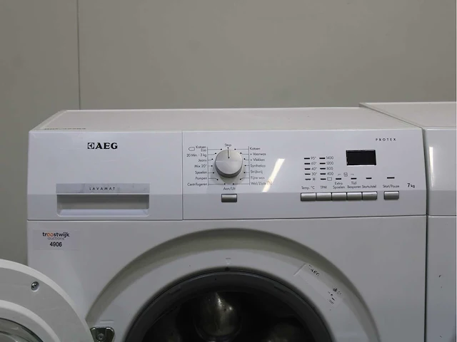 Aeg lavamat protex wasmachine & aeg lavatherm protex wasdroger - afbeelding 3 van  8