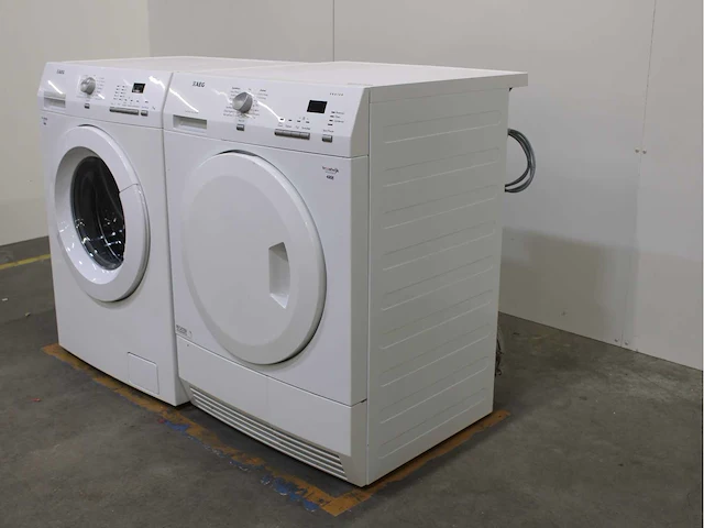 Aeg lavamat protex wasmachine & aeg lavatherm protex wasdroger - afbeelding 7 van  8