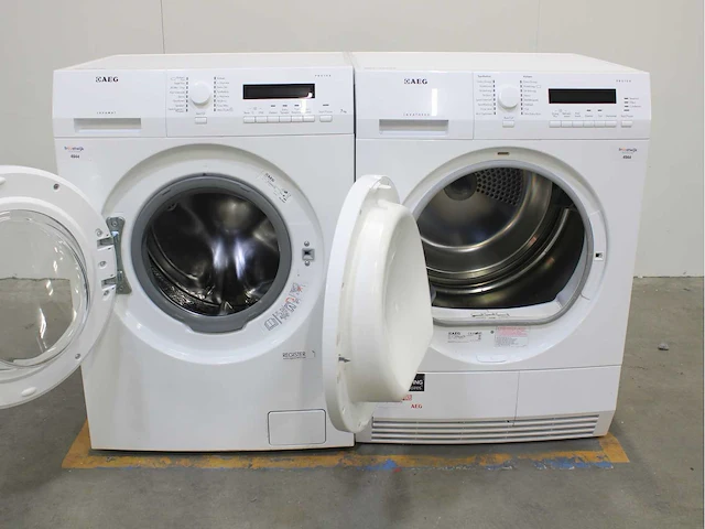 Aeg lavamat protex wasmachine & aeg lavatherm protex wasdroger - afbeelding 2 van  8