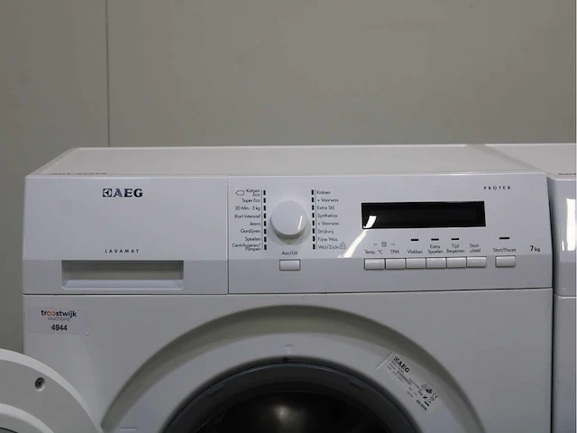 Aeg lavamat protex wasmachine & aeg lavatherm protex wasdroger - afbeelding 3 van  8