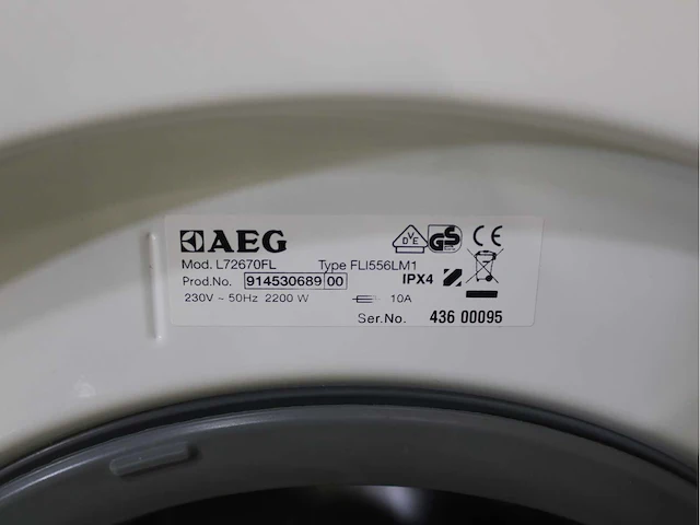 Aeg lavamat protex wasmachine & aeg lavatherm protex wasdroger - afbeelding 5 van  8