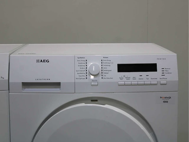 Aeg lavamat protex wasmachine & aeg lavatherm protex wasdroger - afbeelding 6 van  8