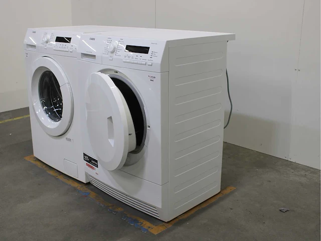 Aeg lavamat protex wasmachine & aeg lavatherm protex wasdroger - afbeelding 7 van  8