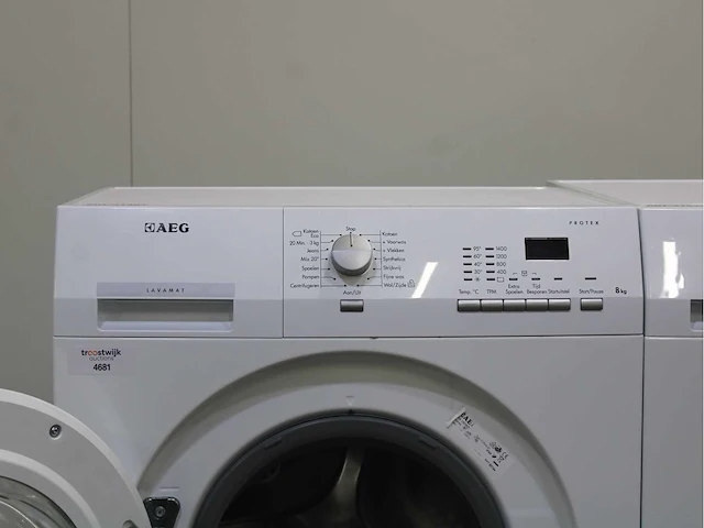 Aeg lavamat protex wasmachine & aeg lavatherm protex wasdroger - afbeelding 3 van  8