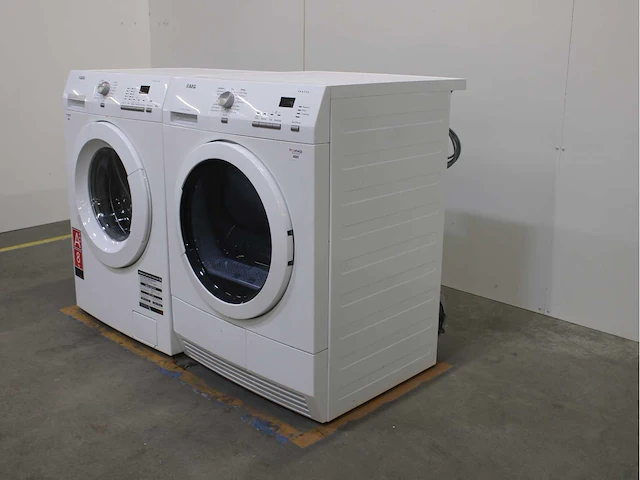 Aeg lavamat protex wasmachine & aeg lavatherm protex wasdroger - afbeelding 7 van  8