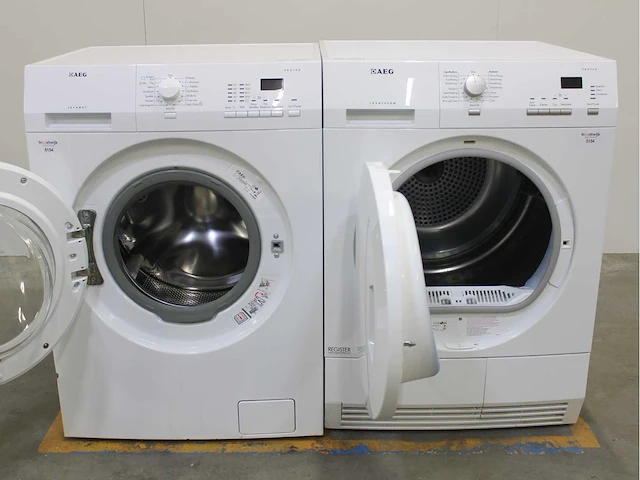 Aeg lavamat protex wasmachine & aeg lavatherm protex wasdroger - afbeelding 2 van  8