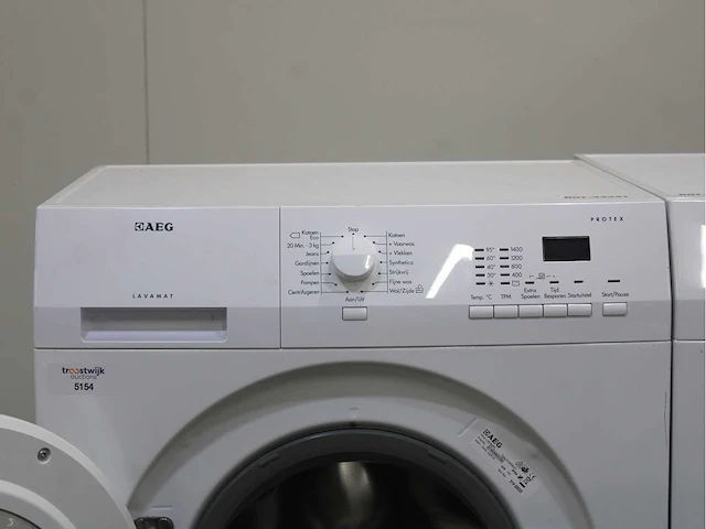 Aeg lavamat protex wasmachine & aeg lavatherm protex wasdroger - afbeelding 3 van  8