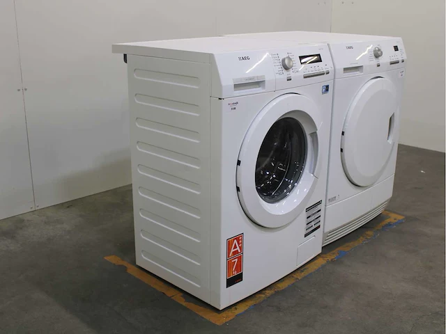 Aeg lavamat protex wasmachine & aeg lavatherm protex wasdroger - afbeelding 4 van  8