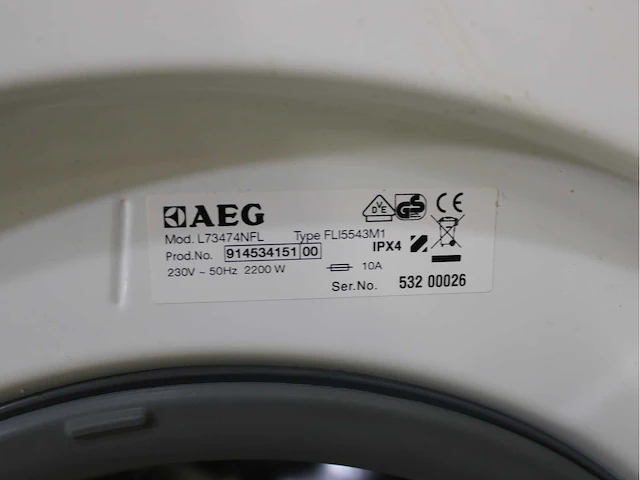 Aeg lavamat protex wasmachine & aeg lavatherm protex wasdroger - afbeelding 5 van  8