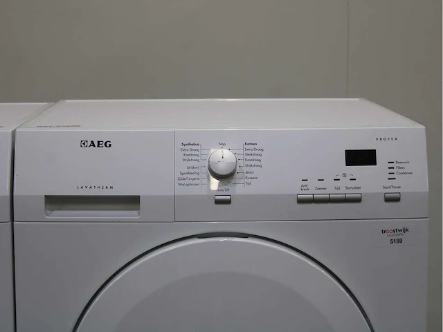 Aeg lavamat protex wasmachine & aeg lavatherm protex wasdroger - afbeelding 6 van  8