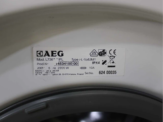 Aeg lavamat protex wasmachine & aeg lavatherm protex wasdroger - afbeelding 5 van  8