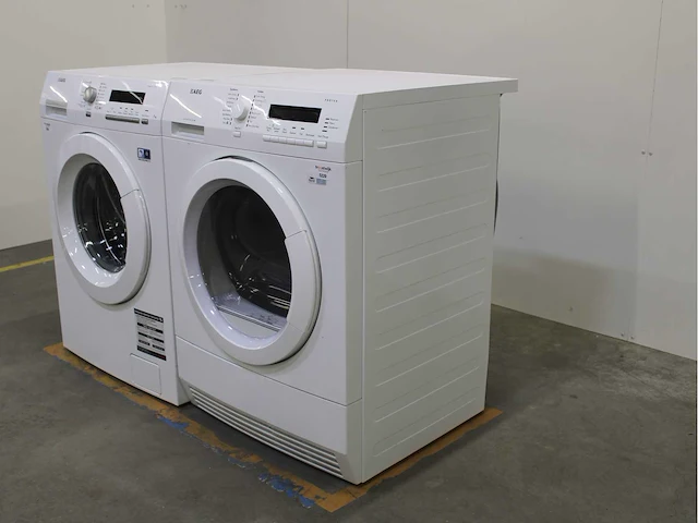 Aeg lavamat protex wasmachine & aeg lavatherm protex wasdroger - afbeelding 7 van  8