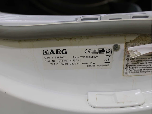 Aeg lavamat protex wasmachine & aeg lavatherm protex wasdroger - afbeelding 8 van  8
