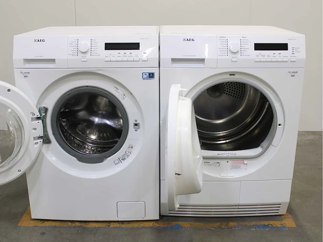 Aeg lavamat protex wasmachine & aeg lavatherm protex wasdroger - afbeelding 2 van  8