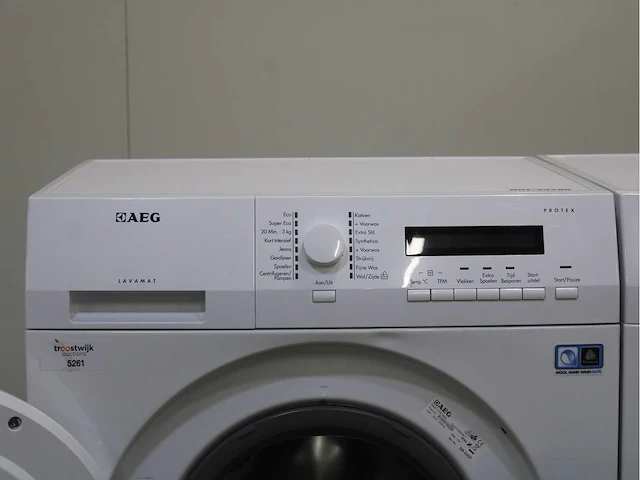 Aeg lavamat protex wasmachine & aeg lavatherm protex wasdroger - afbeelding 3 van  8