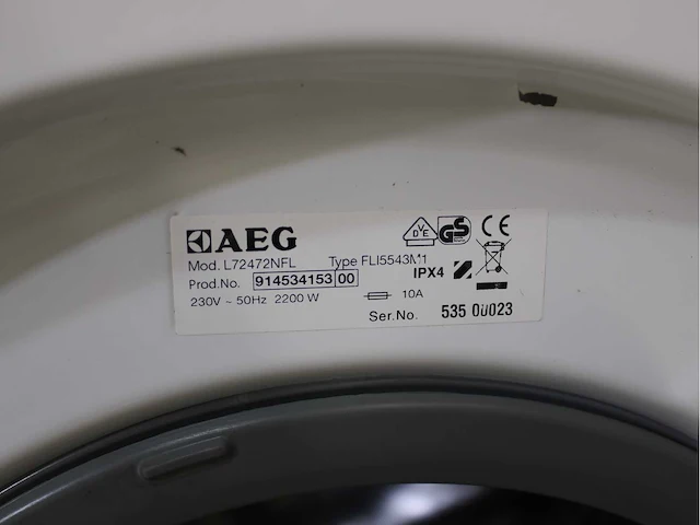 Aeg lavamat protex wasmachine & aeg lavatherm protex wasdroger - afbeelding 5 van  8