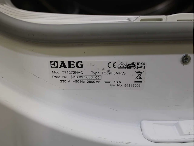 Aeg lavamat protex wasmachine & aeg lavatherm protex wasdroger - afbeelding 8 van  8