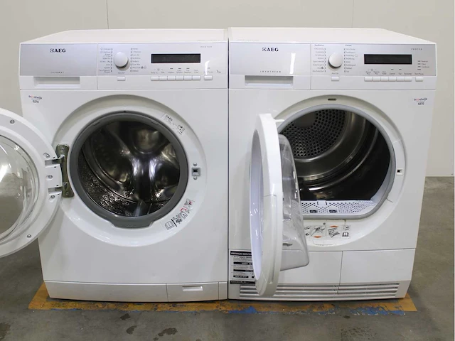 Aeg lavamat protex wasmachine & aeg lavatherm protex wasdroger - afbeelding 2 van  8