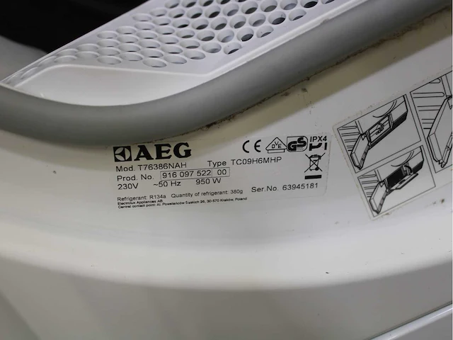 Aeg lavamat protex wasmachine & aeg lavatherm protex wasdroger - afbeelding 8 van  8