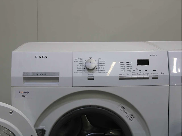 Aeg lavamat protex wasmachine & aeg lavatherm protex wasdroger - afbeelding 3 van  8