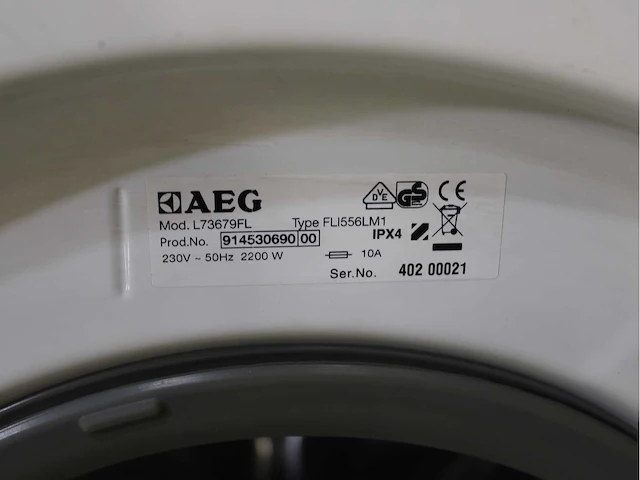 Aeg lavamat protex wasmachine & aeg lavatherm protex wasdroger - afbeelding 5 van  8