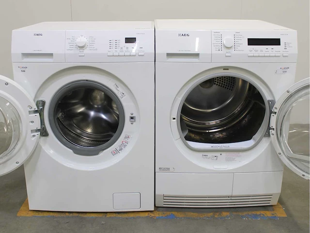 Aeg lavamat protex wasmachine & aeg lavatherm protex wasdroger - afbeelding 2 van  8