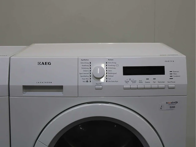 Aeg lavamat protex wasmachine & aeg lavatherm protex wasdroger - afbeelding 6 van  8
