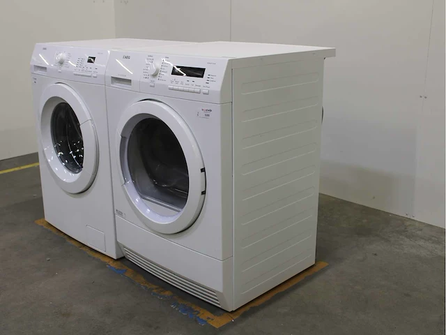 Aeg lavamat protex wasmachine & aeg lavatherm protex wasdroger - afbeelding 7 van  8