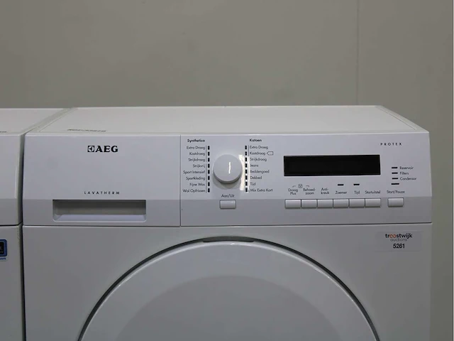 Aeg lavamat protex wasmachine & aeg lavatherm protex wasdroger - afbeelding 6 van  8