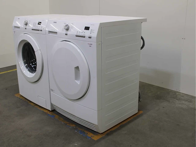 Aeg lavamat protex wasmachine & aeg lavatherm protex wasdroger - afbeelding 7 van  8