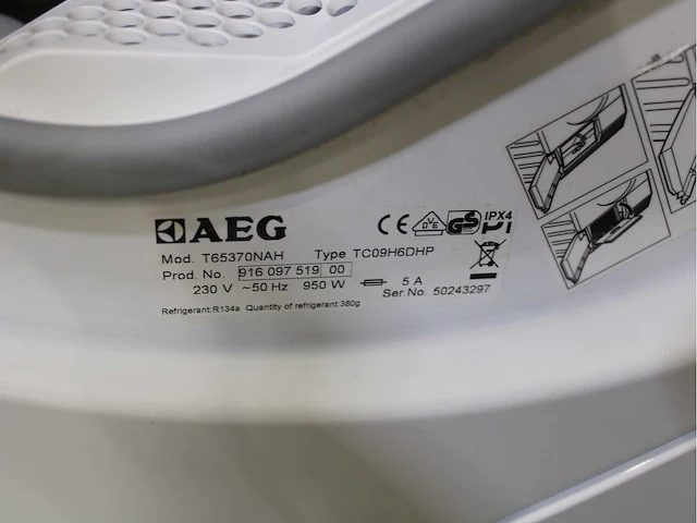 Aeg lavamat protex wasmachine & aeg lavatherm protex wasdroger - afbeelding 8 van  8