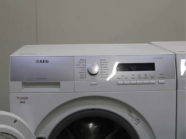 Aeg lavamat protex wasmachine & aeg lavatherm protex wasdroger - afbeelding 3 van  8