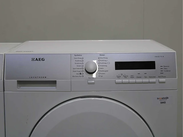 Aeg lavamat protex wasmachine & aeg lavatherm protex wasdroger - afbeelding 6 van  8
