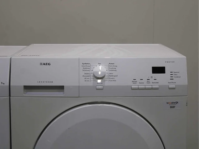Aeg lavamat protex wasmachine & aeg lavatherm protex wasdroger - afbeelding 6 van  8