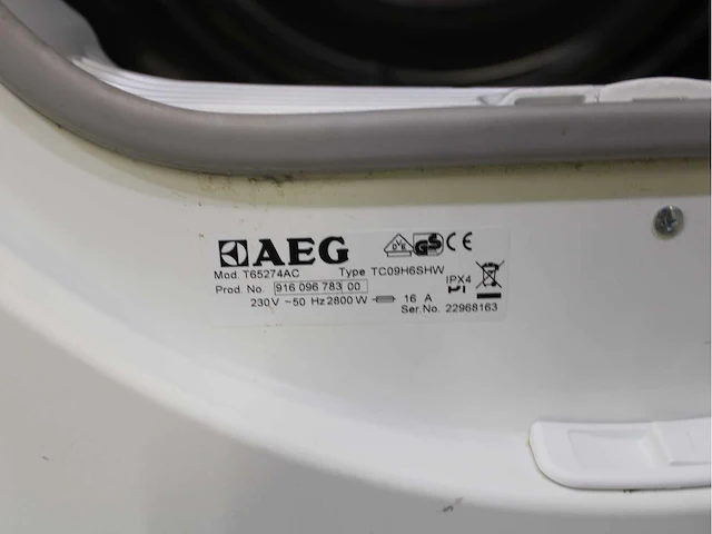 Aeg lavamat protex wasmachine & aeg lavatherm protex wasdroger - afbeelding 8 van  8