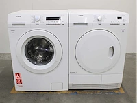 Aeg lavamat protex wasmachine & aeg lavatherm protex wasdroger - afbeelding 1 van  8