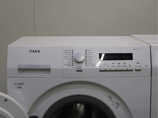 Aeg lavamat protex wasmachine & aeg lavatherm protex wasdroger - afbeelding 3 van  8