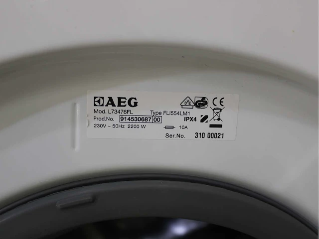 Aeg lavamat protex wasmachine & aeg lavatherm protex wasdroger - afbeelding 5 van  8
