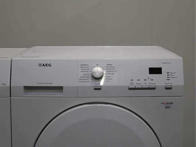 Aeg lavamat protex wasmachine & aeg lavatherm protex wasdroger - afbeelding 6 van  8