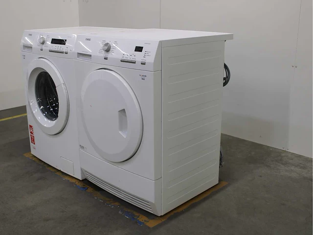 Aeg lavamat protex wasmachine & aeg lavatherm protex wasdroger - afbeelding 7 van  8