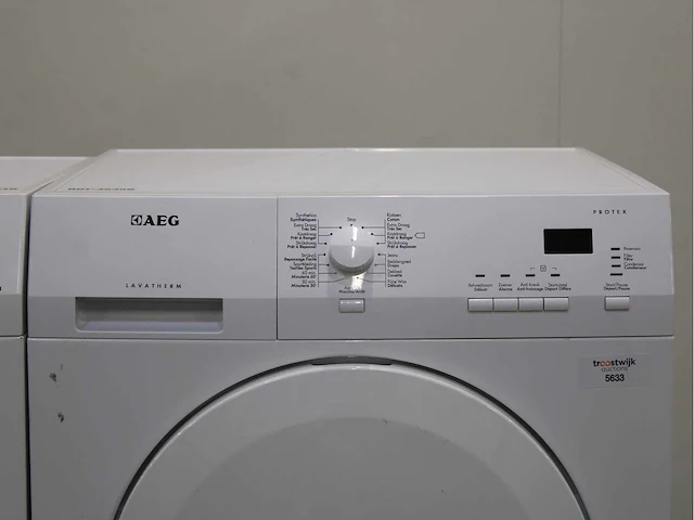 Aeg lavamat protex wasmachine & aeg lavatherm protex wasdroger - afbeelding 6 van  8