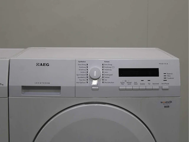 Aeg lavamat protex wasmachine & aeg lavatherm protex wasdroger - afbeelding 6 van  8