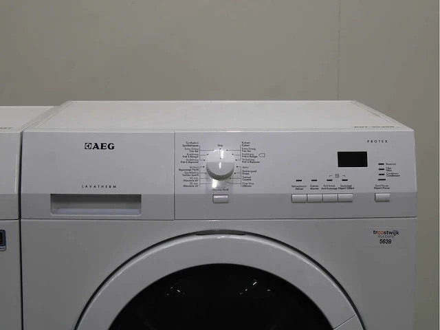 Aeg lavamat protex wasmachine & aeg lavatherm protex wasdroger - afbeelding 6 van  8