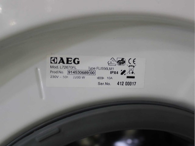 Aeg lavamat protex wasmachine & aeg lavatherm protex wasdroger - afbeelding 5 van  8