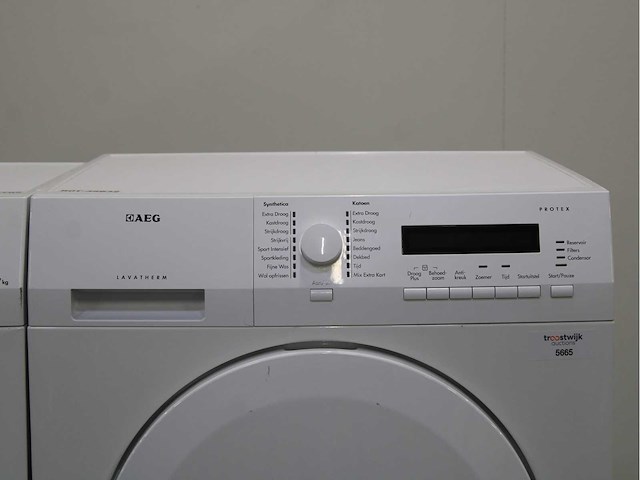 Aeg lavamat protex wasmachine & aeg lavatherm protex wasdroger - afbeelding 6 van  8
