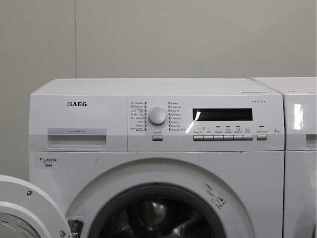 Aeg lavamat protex wasmachine & aeg lavatherm protex wasdroger - afbeelding 3 van  8